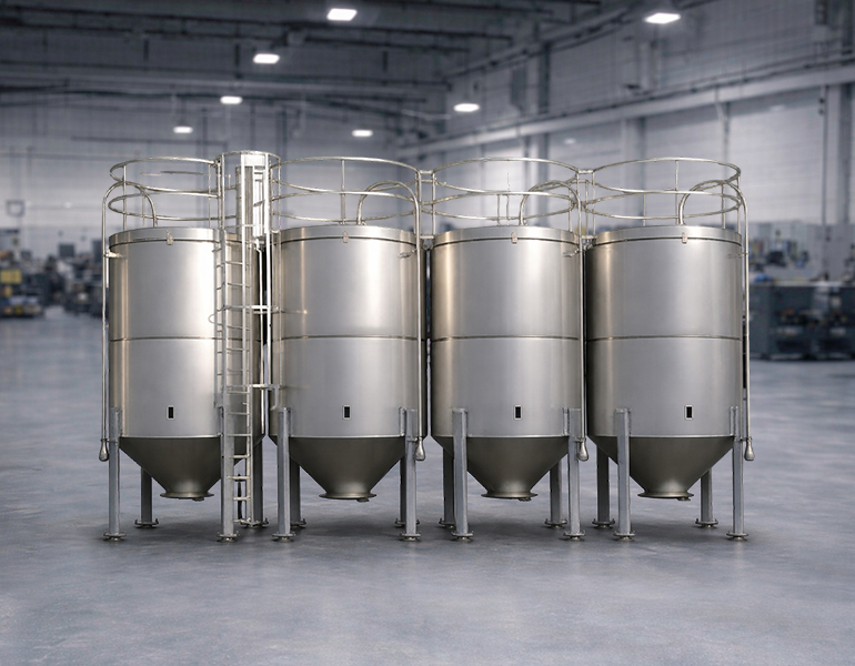 Leading manufacturer and exporter of Material Storage Silos